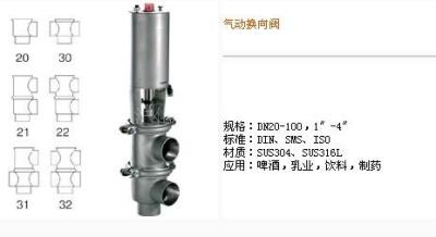 气动截止换向阀