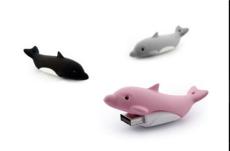 2011最新款硅膠海豚U盤 大像硅膠U盤 貓頭鷹U盤