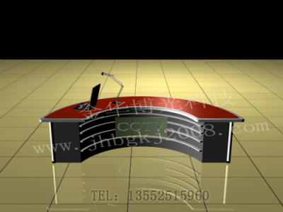 演播桌 广播桌 新闻桌 访谈桌