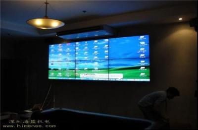 液晶屏 酒吧酒店液晶电视墙拼接 超窄无缝液晶拼接