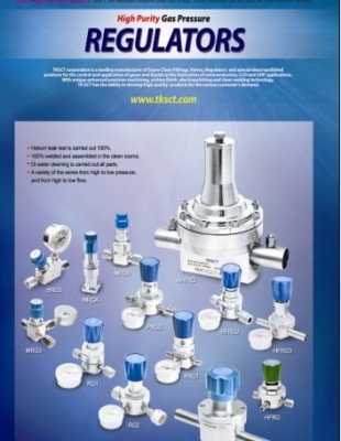 韩国TK美国TESCOM VCR接头洁净减压阀 调压阀