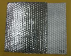 单面纯铝箔复合单层气泡膜隔热材料