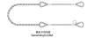 钢坯链条索具 钢坯吊索 专用吊索 船舶吊索 斜拉索