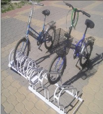 圆笼式自行车车位锁 自行车架子 电动车车位器架子