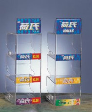 深圳有机玻璃电池展架 亚克力展架