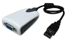 USB接口输出VGA输入 USB转VGA USB转显示器