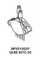 压力传感器MPX5100DP