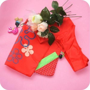 草莓折叠环保购物袋