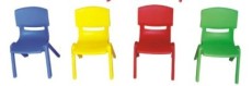 儿童笑脸小椅子 儿童环保塑料桌椅 青岛儿童床