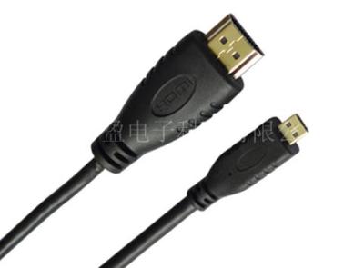 大量加工供应hdmi to hdmi D型连接线/迷你hdmi 数据线