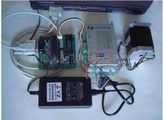 RS232串口485步进电机控制器实验套件