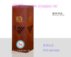 木盒生产 木制包装盒 葡萄酒盒 工艺酒盒
