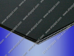 黑色PVC皮带-收银台输送带上海鹏钟皮带更专业