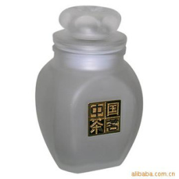 玻璃茶叶罐茶叶玻璃罐装茶叶的玻璃瓶罐
