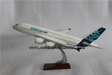 树脂飞机模型A380空客原型机航空模型36CM