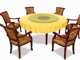 香河国富家具厂家专业生产低价批发酒店餐桌椅价格