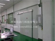 黃江高檔感應彩鋼板自動門 塘廈智能玻璃自動門