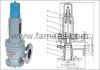 上海A42H弹簧全启式安全阀价格供应 奉高泵阀制造