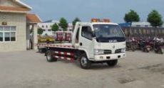 東風平板一拖二清障車http //