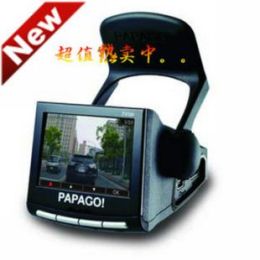 台湾PAPAGO高清无漏秒行车记录仪 1080P行车影像记录仪