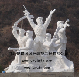 战争雕塑 战士雕塑
