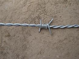 防盗铁丝网 铁围栏 带刺铁丝网 铁蒺藜 放攀爬铁围栏