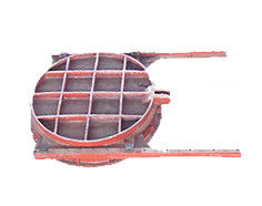 供应红日牌PYZ圆形铸铁闸门 渠道闸门 不锈钢插板闸门