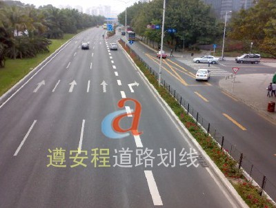 深圳停车场划线 停车场划线 道路划线 深圳道路划线