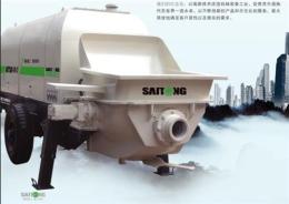 徐州赛通拖式泵 细石砂浆泵 品牌保证