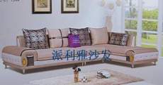 河北香河派丽雅沙发厂专业生产皮布组合沙发