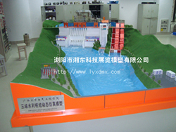 湖南长沙水电站模型