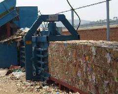 半自动废纸打包机厂家 供应废纸半自动打包机 益友机械
