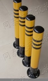 南宁同泰厂家直销固定钢管防护桩 活动钢管安全柱 防护柱