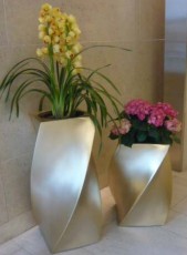 订做玻璃钢花盆 酒店花盆 装饰花盆 摆设花盆