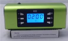 供应铝合金音箱 插卡音箱 外置锂电池 FM收音K02