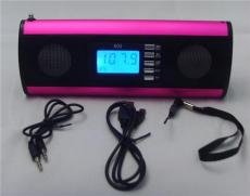 锂电池 铝合金音箱 插SD卡U盘音箱 FM收音K03