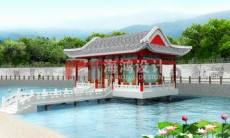 广州海鸿设计 河南安阳文化风景区 水上餐厅 设计