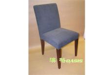 布面快餐椅 实木咖啡椅 实木茶餐厅椅 实木快餐椅