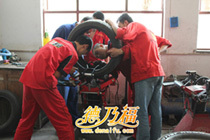 专业 河北石家庄汽车轮胎修理技术 轮胎硬伤修补培训