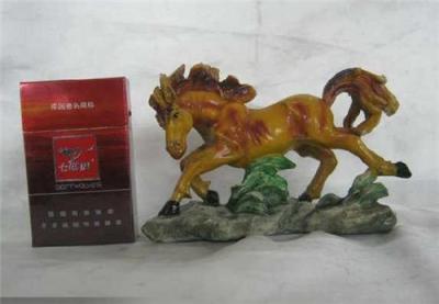 树脂马摆件 树脂马雕塑 树脂马工艺品 树脂防真马