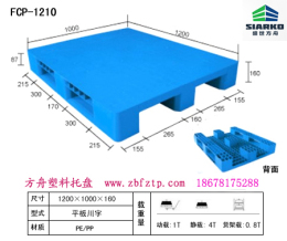 塑料托盤 天津塑料托盤價格 方舟塑料托盤廠家直銷