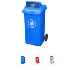 高密度聚乙烯移动塑料垃圾桶*环卫垃圾桶厂家来嘉美环宇