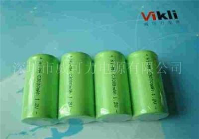 現貨手電筒太陽能燈具鎳氫電池NI-MHC3000MAH