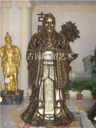 精品雕塑到深圳古园雕塑艺术