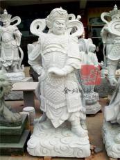 韦驮菩萨石雕像