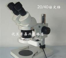 20倍40定档变倍显微镜 体视显微镜 40倍光学显微镜