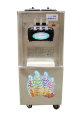 不锈钢冰淇淋机器 台式雪糕机 小型冰激凌机