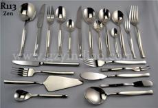 银貂不锈钢餐具厂-生产 不锈钢餐具 木柄餐具 餐具批发