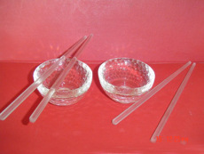水晶碗筷 水晶工艺礼品