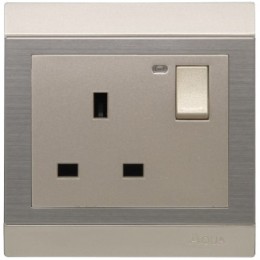 VPON曼邦電氣 英式插座 方腳插座 墻壁插座